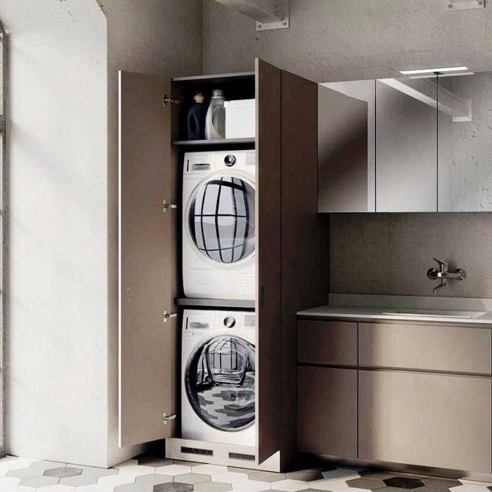 Laundry Space, Scavolini presenta el nuevo mobiliario para la zona de