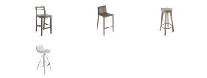 taburetes de diseño italiano scavolini