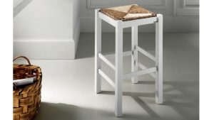 Taburetes de diseño Margot blanco