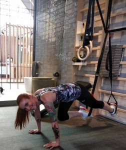 un gimnasio en casa