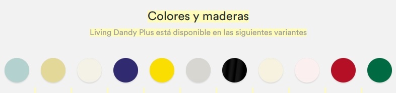 colores living dandy plus