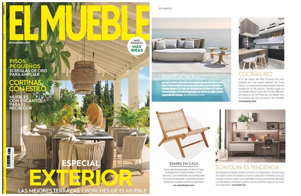 Revista Muebles - Mobiliario de diseño