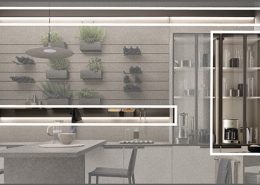 muebles de cocina con iluminacion