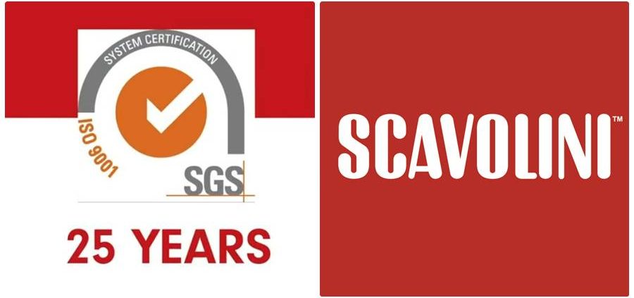 Scavolini ISO 9001 Certificación
