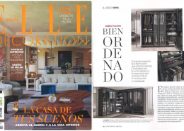 elle decoration vestidores