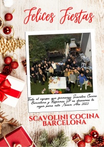 Feliz Año Nuevo 2023 Cocina Barcelona