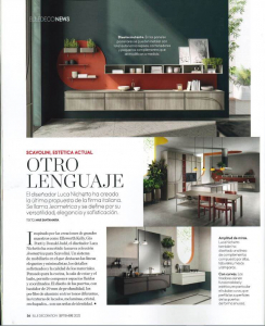 Elle decoration cocinas diseño Luca Nichetto