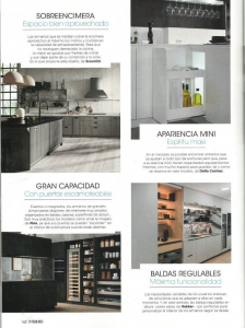 Cocinas que aprovechan el espacio al máximo